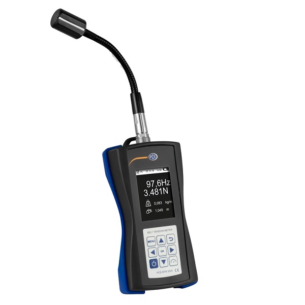 Máy đo lực căng dây đai PCE-BTM 2000A (10 ... 900 Hz)