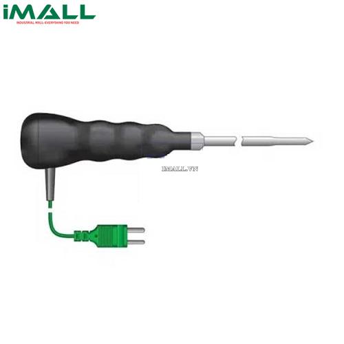 Đầu dò đo nhiệt độ chống nước (-75 ~ 250 °C, Ø6.35 x 300 mm) loại K ETI 143-120