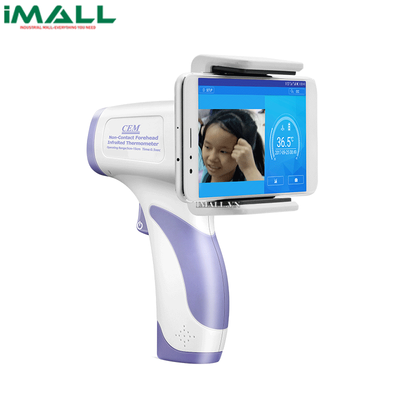 Nhiệt kế đo trán hồng ngoại CEM DT-8836H (32.0℃~42.5℃(người),0℃~60℃(vật) ±0.2℃)