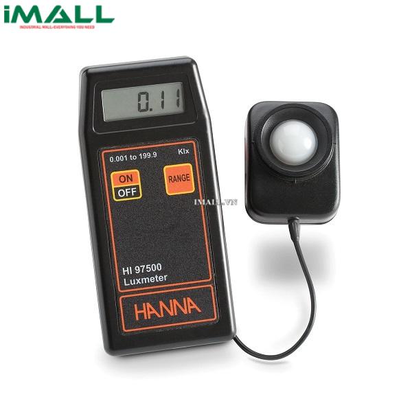 Máy đo cường độ ánh sáng HANNA HI97500 (0.001~1.999K lux; 0.01~19.99K lux; 0.1~199.9K lux)