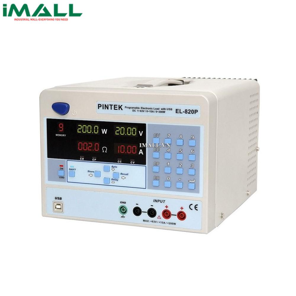 Tải điện tử Pintek EL-820P (1~63V/ 0~15A /200W)