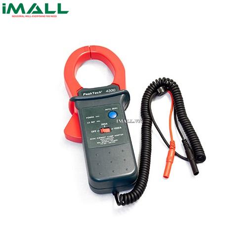 Adapter kìm kẹp dòng điện AC/DC PeakTech 4300 (200/1000 A)