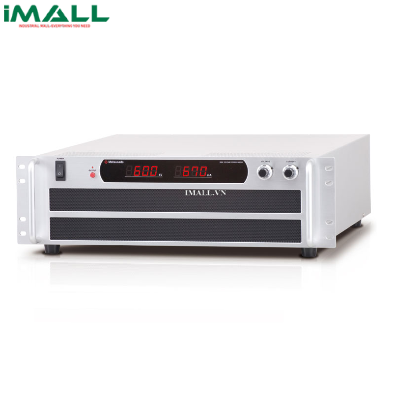 Nguồn điện áp cao Matsusada AK-6P500 (6kV,500mA,Rack-mount,phân cực dương)