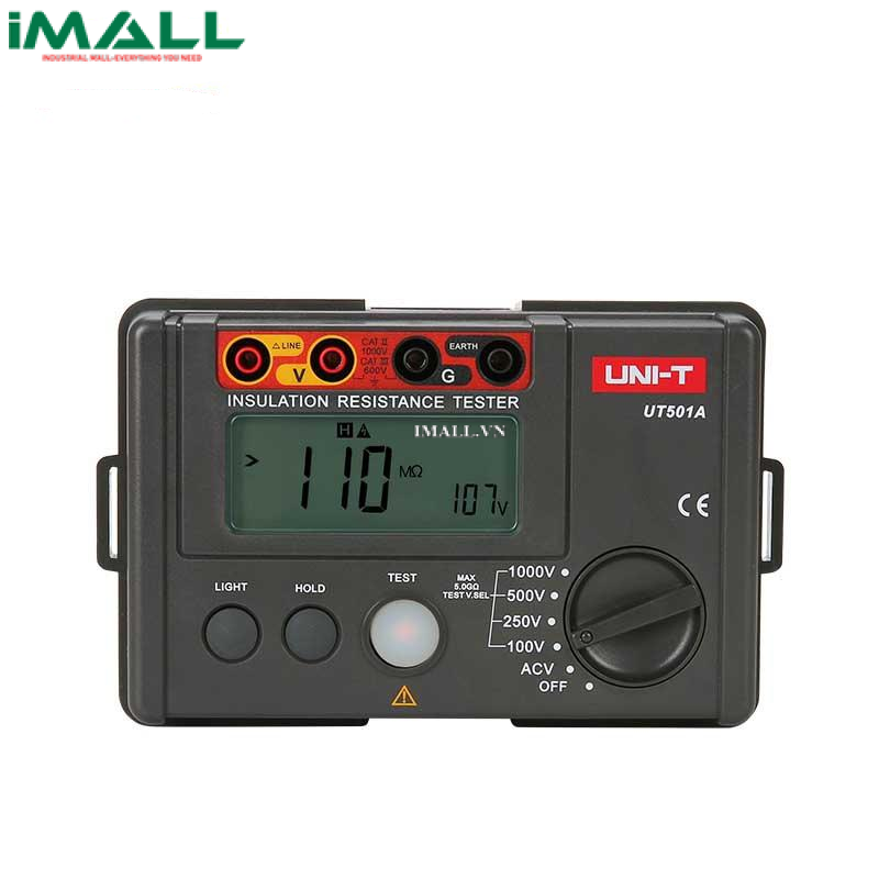 UNI-T UT501A Insulation Resistance Tester  (100V~1000V, 5GΩ)