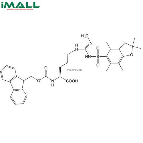 Hóa chất Fmoc-Arg(Me,Pbf)-OH  (C₃₅H₄₂N₄O₇S; Chai thủy tinh 1 g) Merck 8521050001