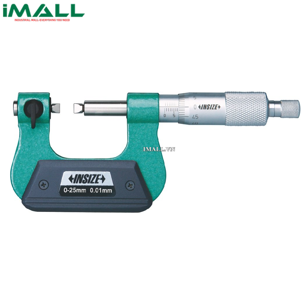 Panme đo ren cơ khí INSIZE 3281-75A (50-75mm; 0.01mm; không kèm đầu đo)