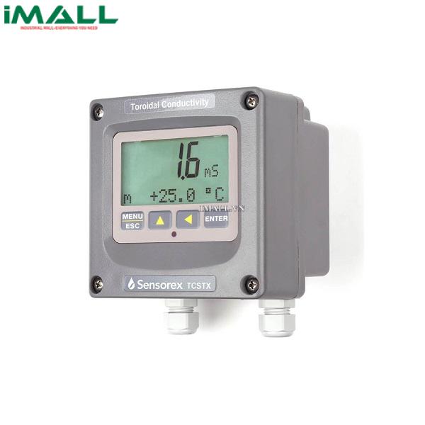 Bộ điều khiển độ dẫn Toroidal online Sensorex TCSTX có màn hình hiển thị (0-2000mS, 4-20mA)