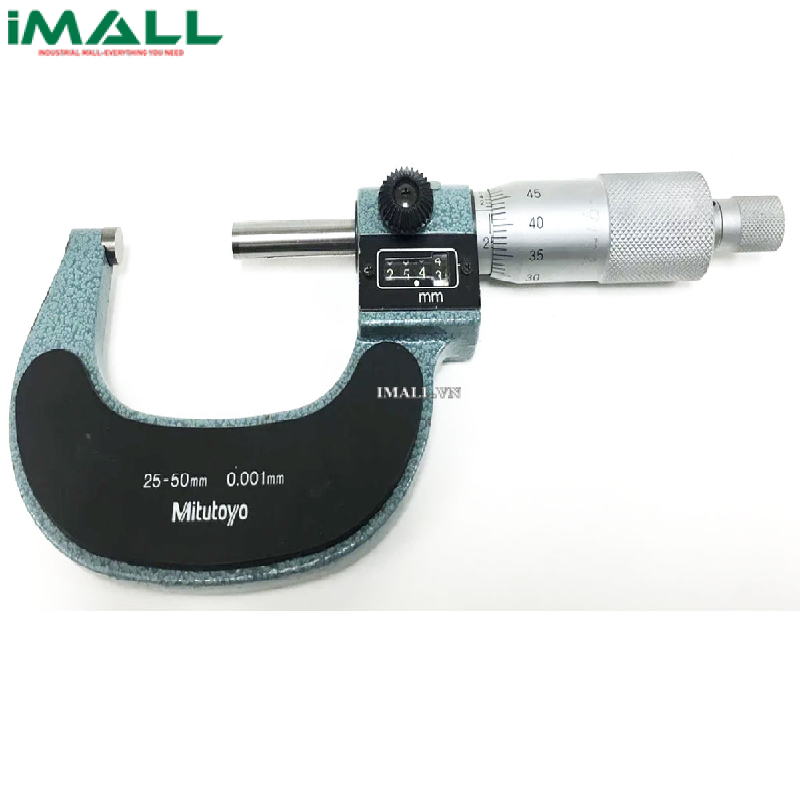 Panme đo ngoài cơ khí (có bộ đếm số cơ khí) Mitutoyo 193-111 (0-25mm/ 0.001mm)