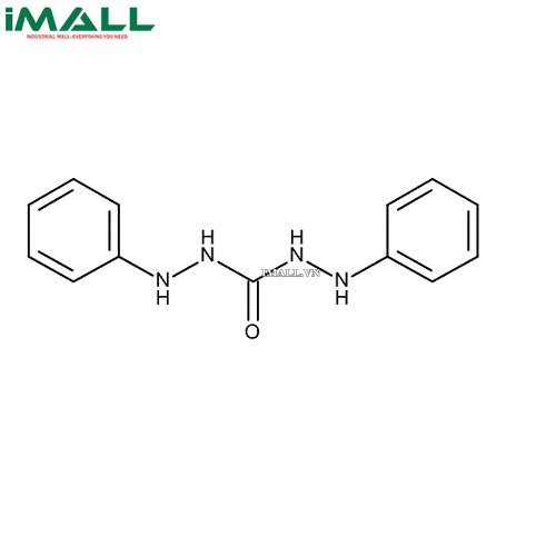Hóa chất 1,5-Diphenylcarbazide để phân tích and redox indicator Reag. Ph Eur (C₁₃H₁₄N₄O, Chai thủy tinh 100g) Merck 1030910100