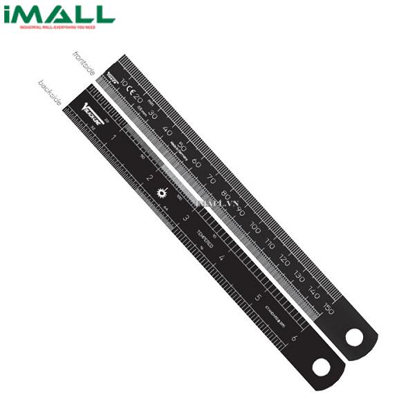 Thước thép đặc biệt, phủ đen VOGEL 1026431100 (1000mm)