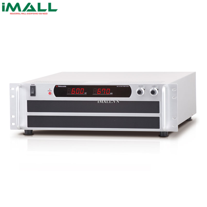 Nguồn điện áp cao Matsusada AK-5P600 (5kV,600mA,Rack-mount,phân cực dương)