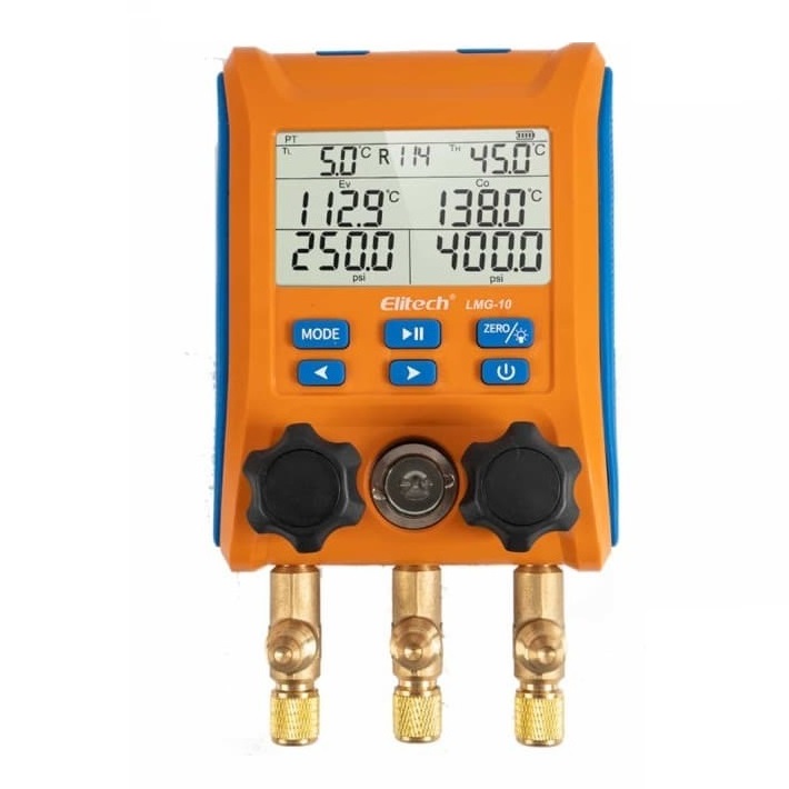 Đồng hồ do áp suất ga lạnh Elitech LMG-10