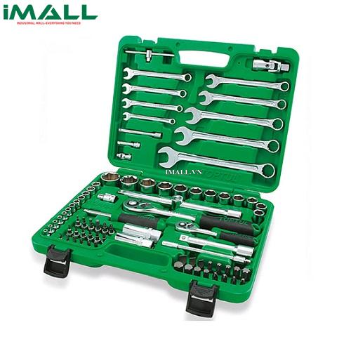Bộ khóa, tuýp đầu 1/4" & 1/2" 82PCS TOPTUL GCAI8201