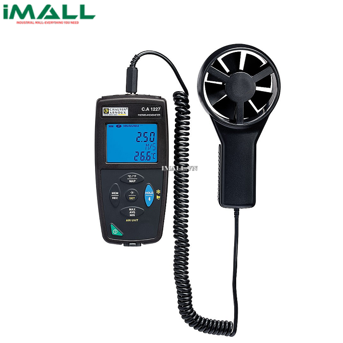 Máy đo tốc độ gió, lưu lượng Chauvin Arnoux C.A 1227 ( P01654227, 35.0 m/s)