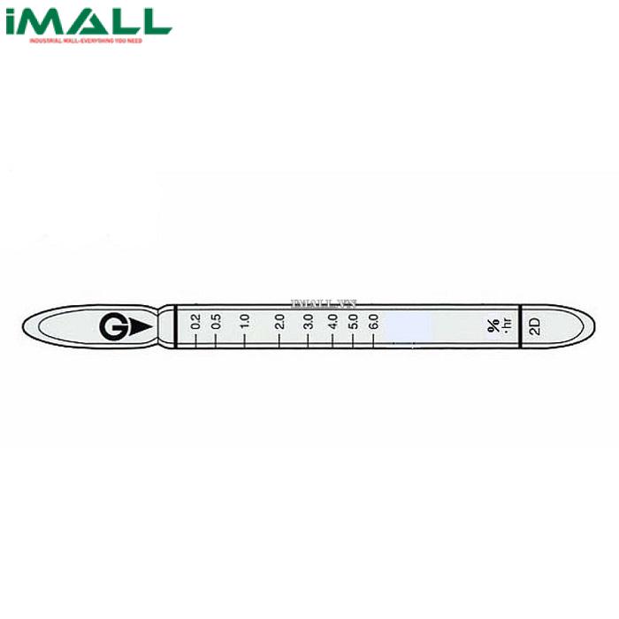Ống Dosl thụ động Carbon dioxide CO2 Gastec 2D (0,02 ~ 12%)