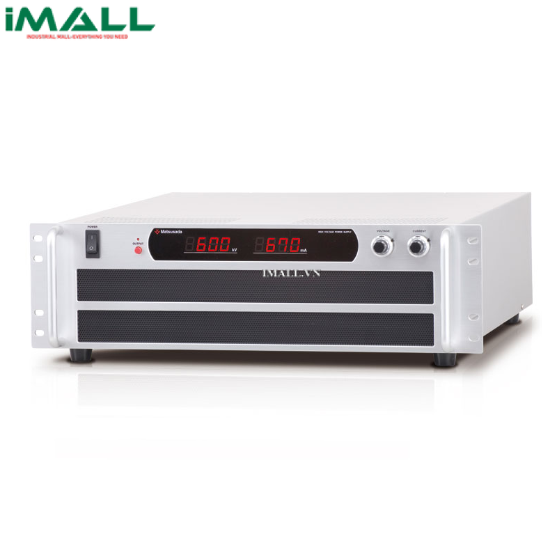 Nguồn điện áp cao Matsusada AK-3.6P1300 (3.6kV,1.3A,Rack-mount,phân cực dương)