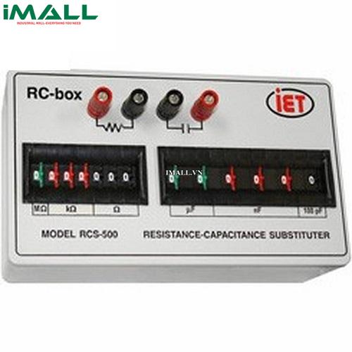 Điện dung và điện trở IETLAB RCS Series (0.1% -4%; 100 pF - 100 µF; 1 Ω - 10 MΩ )
