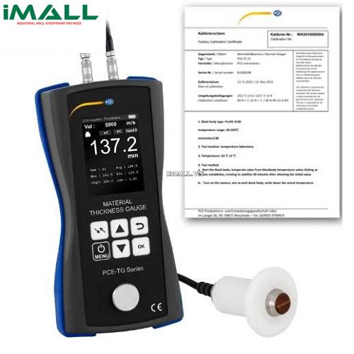 Máy đo độ dày (1,2~300 mm; kèm Certificate ISO) PCE TG 150 HT-ICA