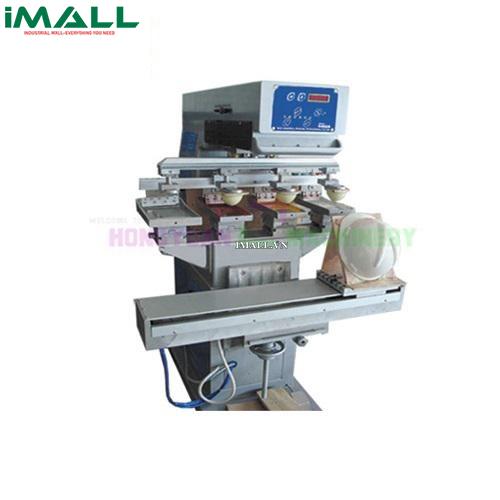 Máy in tampon bốn màu cho mũ bảo hiểm Hoystar GW-M4-AM (800pcs/h)