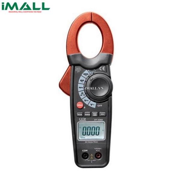 Ampe kìm AC CEM DT-3361 (AC-1000A, AC/DC-600V)