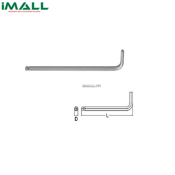 Tuýp lục giác bi dài SATA 80112A (6mm)