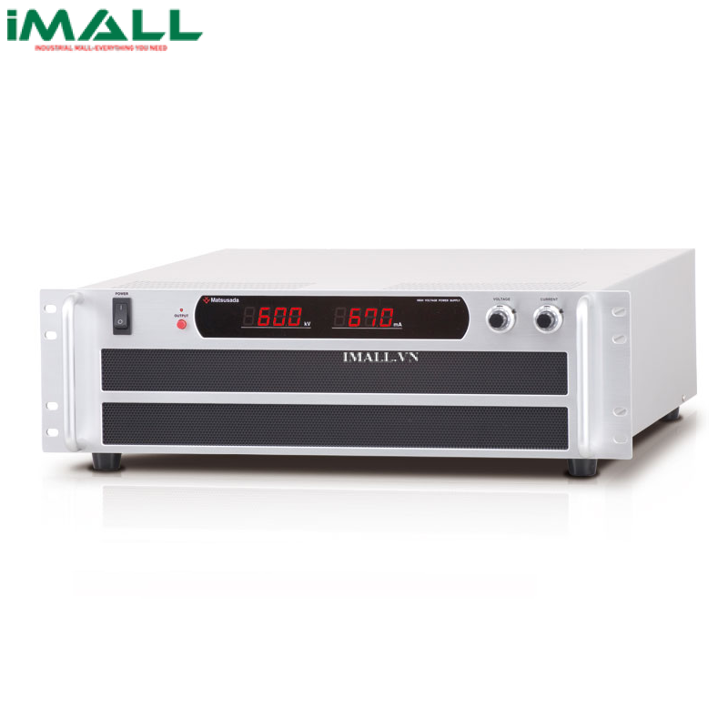 Nguồn điện áp cao Matsusada AK-3P1330 (3kV,1.33A,Rack-mount,phân cực dương)