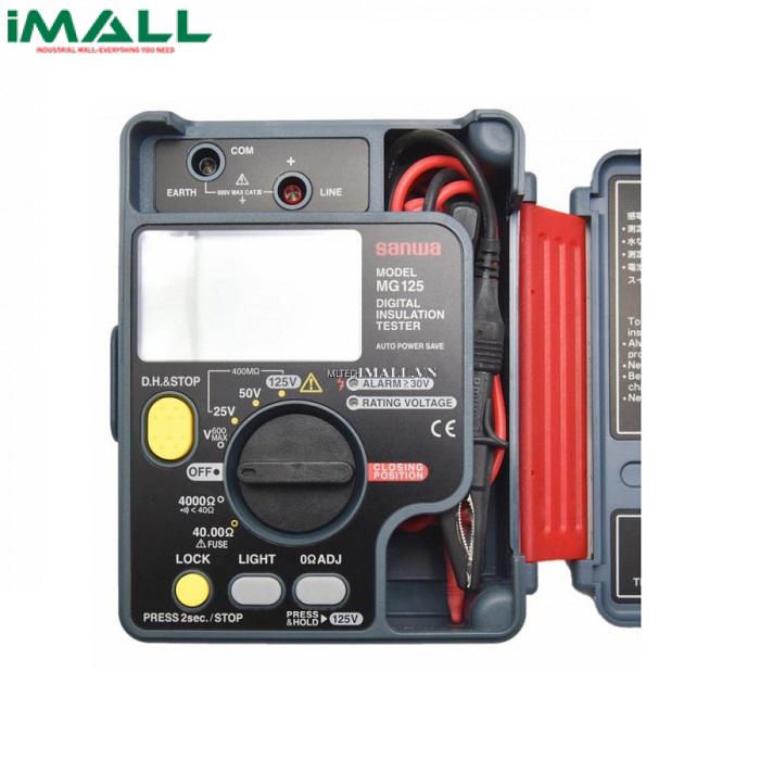 Máy đo điện trở cách điện Sanwa MG125 (125V/400MΩ)