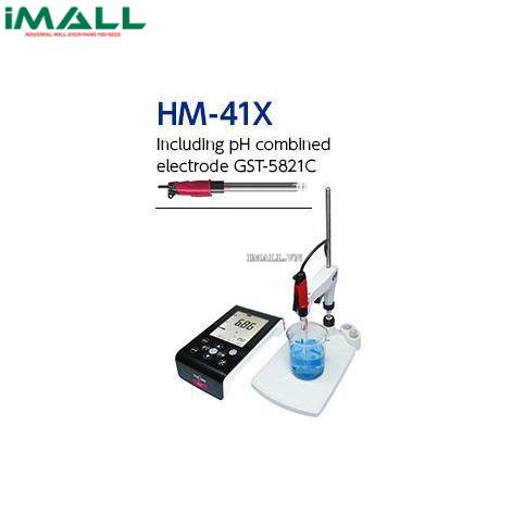 Máy đo pH TOA DKK HM-41X (0~14pH; -2000,0~2000,0 mV; 0,0~100,0℃)