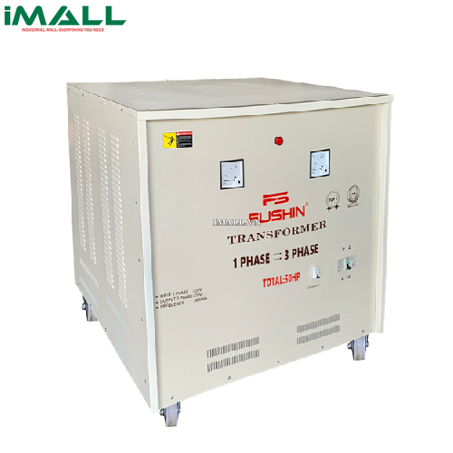 Biến áp 1P 220V ra 3P 220V-75HP Fushin B1P3P-75HP(220V)