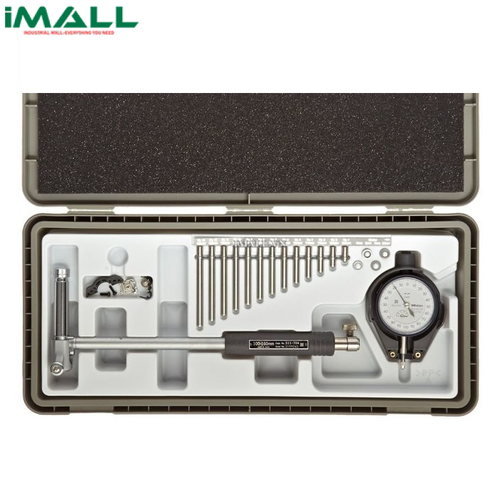 Đồng hồ đo lỗ Mitutoyo 511-724 (100-160mm/ 0.001mm, bao gồm đồng hồ so)