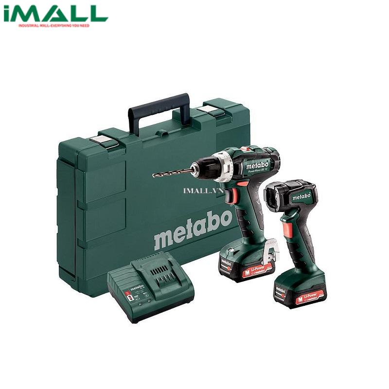Máy khoan không dây METABO SET POWERMAXX BS 12 (0-1400 rpm) 601036900