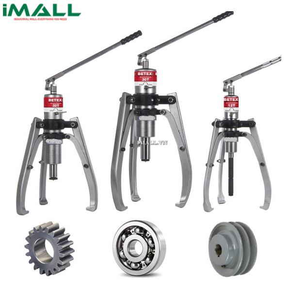 Cảo thủy lực tự định tâm, 2 hoặc 3 chấu hoán đổi, liền bơm BETEX HSP123