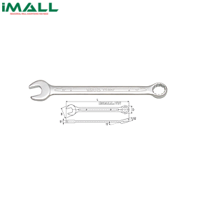 Cờ lê vòng miệng hệ mét Yato YT-00763 (41mm)