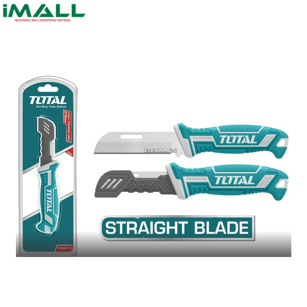 Dao tước dây cáp lưỡi thẳng (200mm) Total THT51881