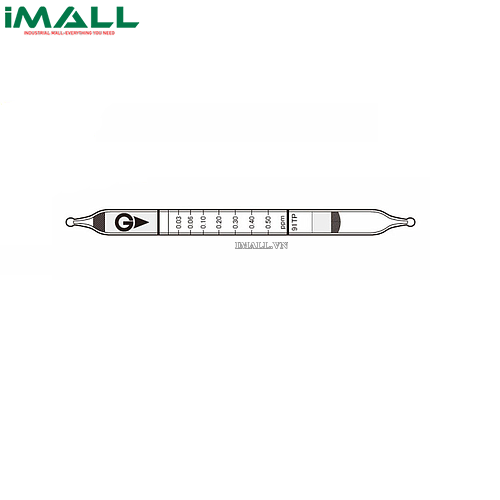 Ống dò Khí hoặc hơi Formaldehyde HCHO Gastec 91TP (0,01 - 1,75 ppm)