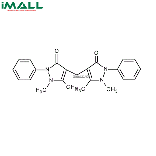 Hóa chất Diantipyrylmethane GR để phân tích (reagent for titanium) (C₂₃H₂₄N₄O₂, Chai thủy tinh 25g) Merck 1031330025