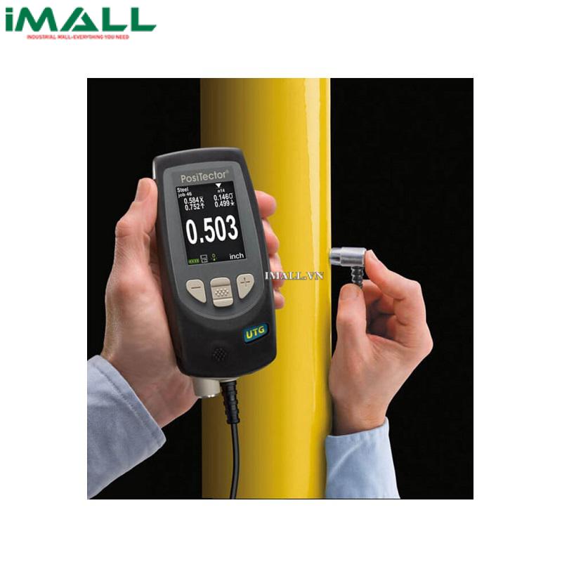 Máy đo độ dày bằng siêu âm DeFelsko PosiTector UTG M3 (1.00-125.00 mm, đo qua lớp sơn, hiển thị xung và mặt cắt )