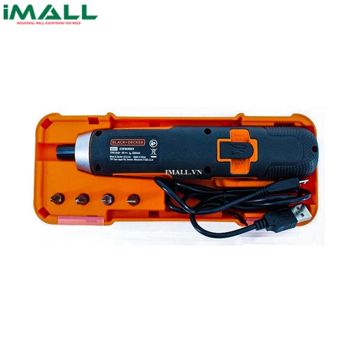 Máy Vặn Vít Dùng Pin 4V Black&Decker BD40K4-B1