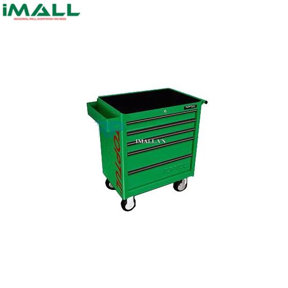 Tủ 5 ngăn với 3 ngăn có đồ nghề 157 chi tiết TOPTUL GCAJ0006 (màu xanh lá)