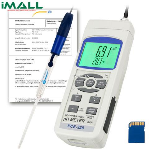 Thiết bị đo PH bia, máu, sữa ( 0~14pH) PCE 228LIQ-ICA