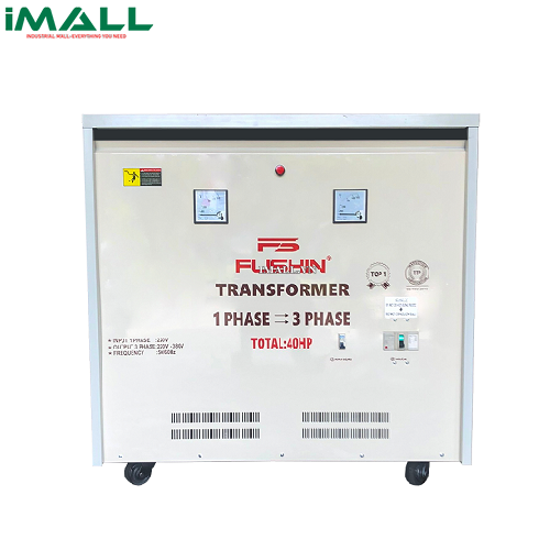 Biến áp 1P 220V ra 3P 220V-380V 75HP Fushin B1P3P-75HP(380V)