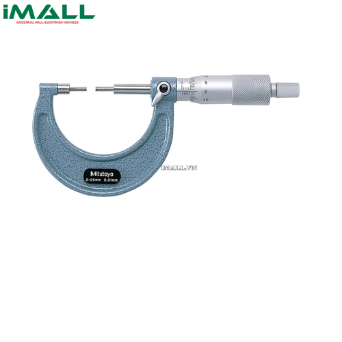 Panme cơ khí đầu nhỏ Mitutoyo 111-215 (0-25mm/ 0.01mm)