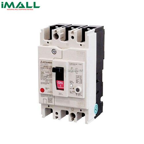 Cầu dao chống giật (ELCB) Mitsubishi NV63-HV 3P 63A (10kA 30mA)
