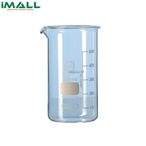 Cốc đốt cao thành 400ml, cao 130mm Duran 211164101