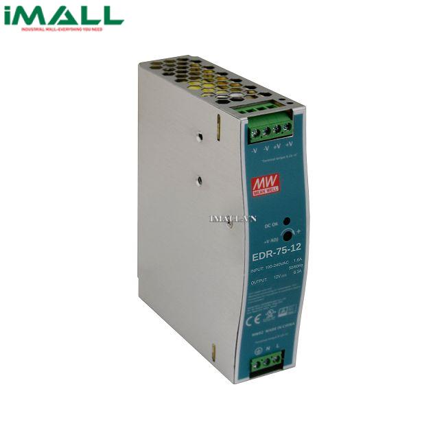 Bộ nguồn Meanwell EDR-75-12 (75W 12V 6.3A)