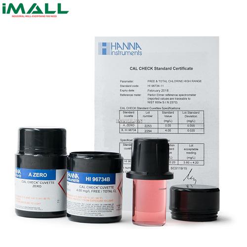 Dung Dịch CAL Check™ Chuẩn Clo (Dùng Cho Máy HI96734) HANNA HI96734-11