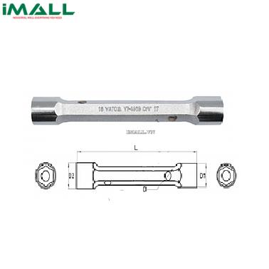 Cờ lê 2 đầu ống Yato YT-4926 (30x32mm)