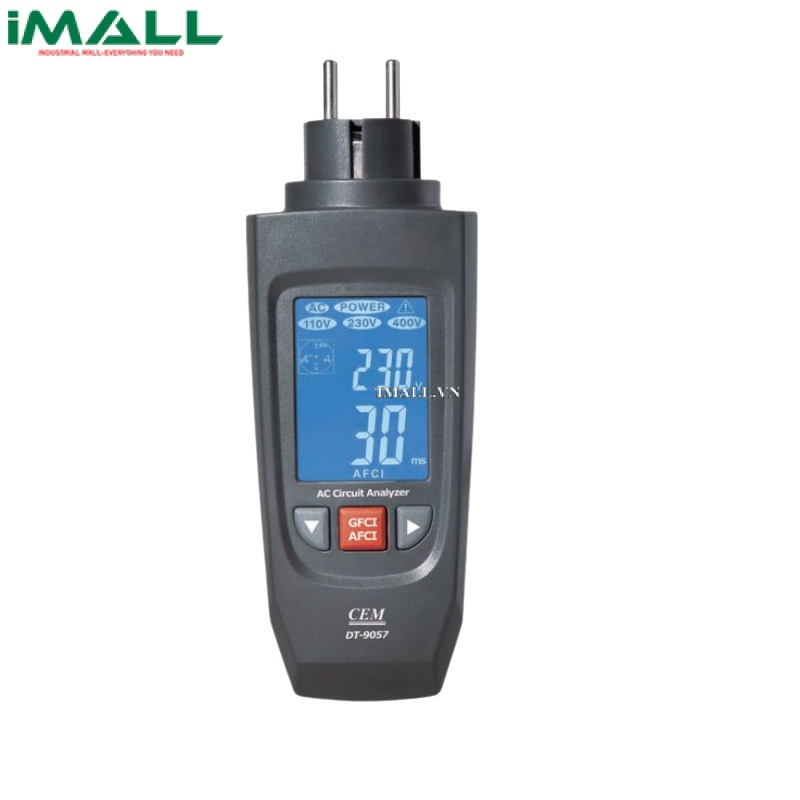 Máy phân tích mạch điện AFCI, GFCI và AC CEM DT-9057 (85.0-250.0V)