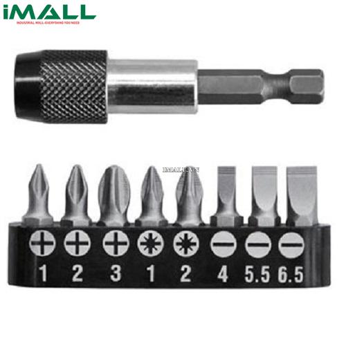 Bộ đầu tua vít 9 chi tiết INGCO AKSD0071