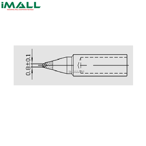 Típ hàn Weller MXT H (A0202717141, 0.8mm)